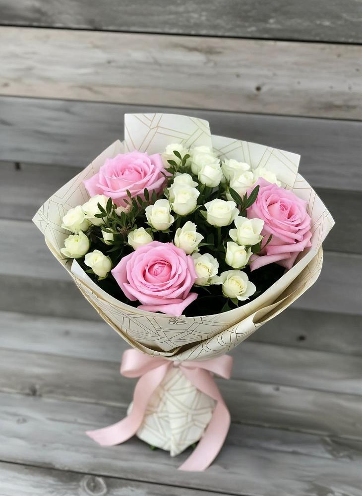 Букет цветов из: Розы в Степаньково