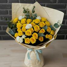 Букет цветов из:  Розы в Степаньково