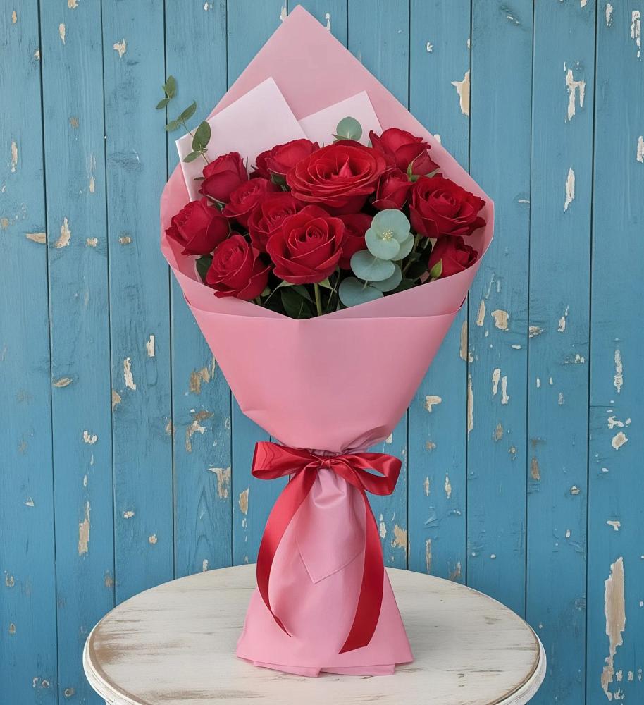 Букет цветов из: Розы в Степаньково