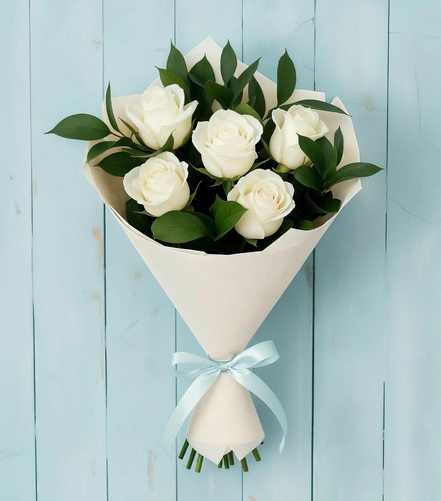 Букет цветов из: Розы в Степаньково