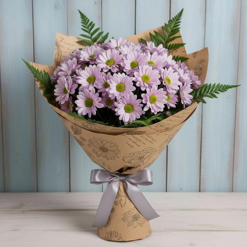 Букет цветов из: Хризантемы в Степаньково