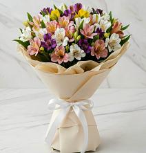 Букет цветов из:  Альстромерии #REPLACE_PRED# Степаньково