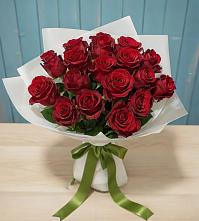 Букет Красные розы в Степаньково