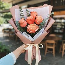 Букет цветов из:  Розы в Степаньково