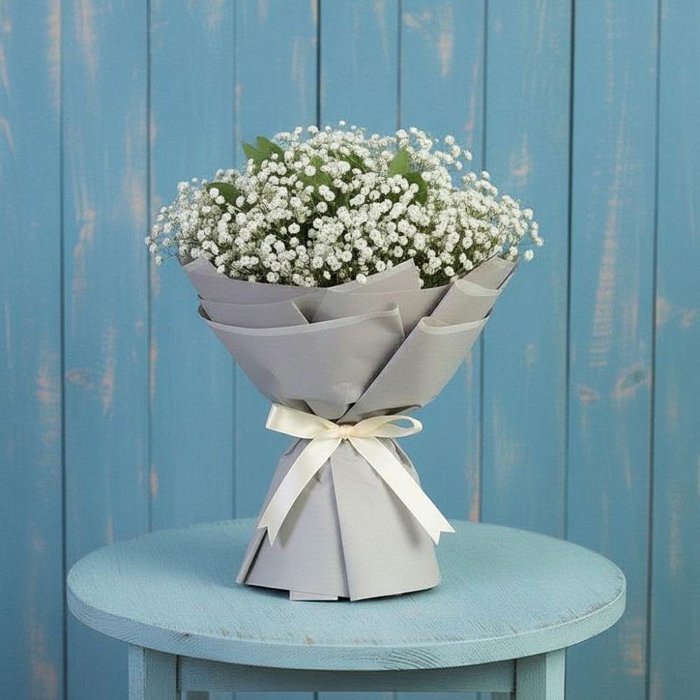 Букет цветов из: Гипсофила в Степаньково