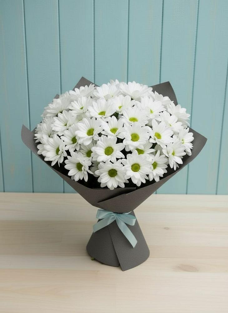 Букет цветов из: Хризантемы в Степаньково