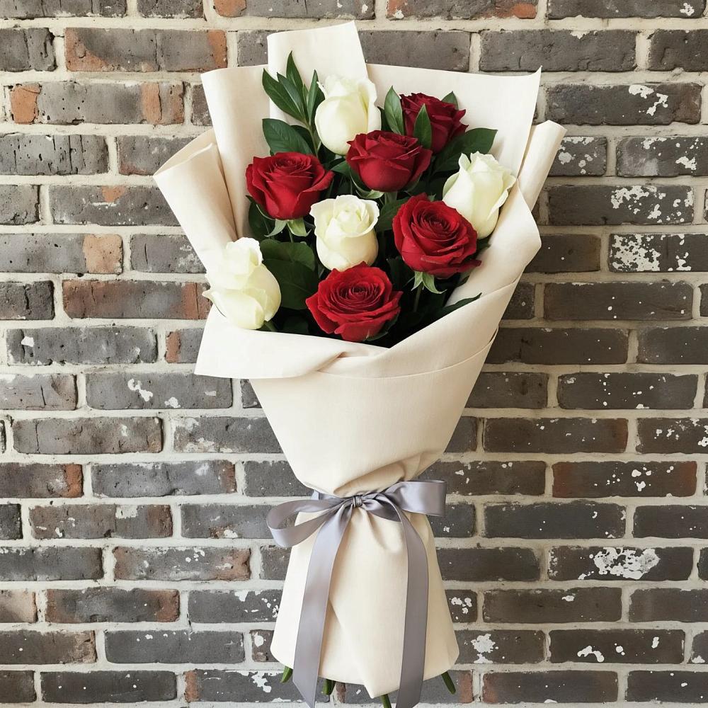 Букет цветов из: Розы в Степаньково