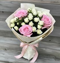Букет цветов из:  Розы в Степаньково