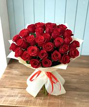 Букет 29 Красных роз в Степаньково