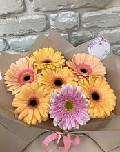Букет цветов из:  Герберы #REPLACE_PRED# Степаньково