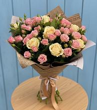 Букет цветов из:  Розы в Степаньково