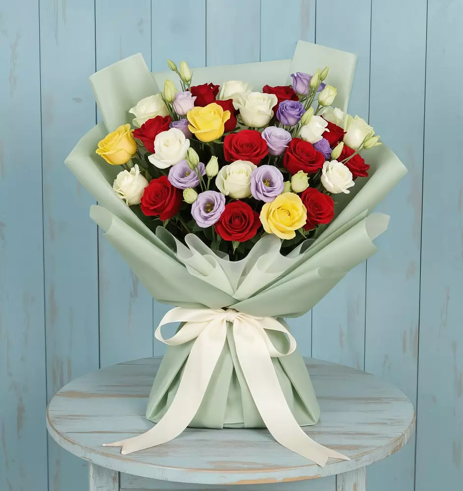 Букет цветов из: Розы в Степаньково