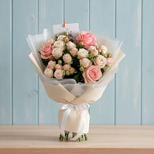 Букет цветов из:  Розы в Степаньково