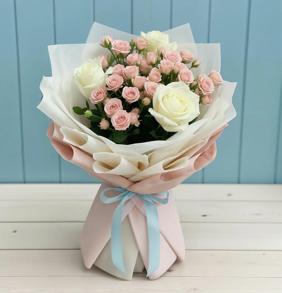 Букет цветов из: Розы в Степаньково