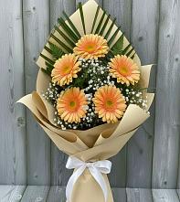 Букет цветов из:  Герберы #REPLACE_PRED# Степаньково