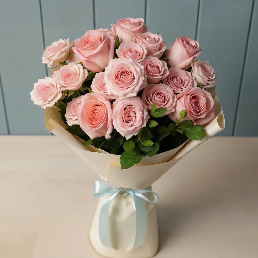 Букет Розовый шарм в Степаньково