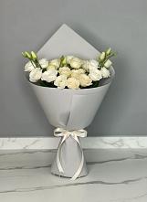 Букет цветов из:  Розы и Лизиантусы в Степаньково